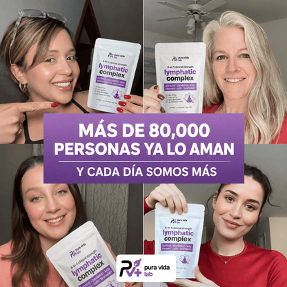 6 en 1 Fórmula Linfática – Apoyo al Drenaje, Hinchazón y Bienestar corporal
